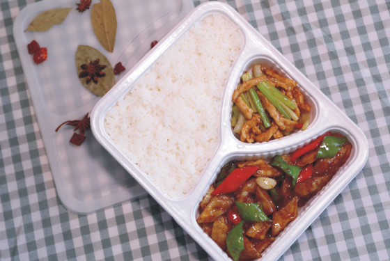 肉丝茄子套餐（酱香）