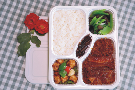 粉蒸肉辣子鸡套餐（香辣）